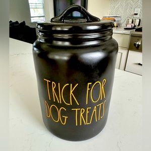 Rae Dunn Fall “TRICK FOR DOG TREATS”